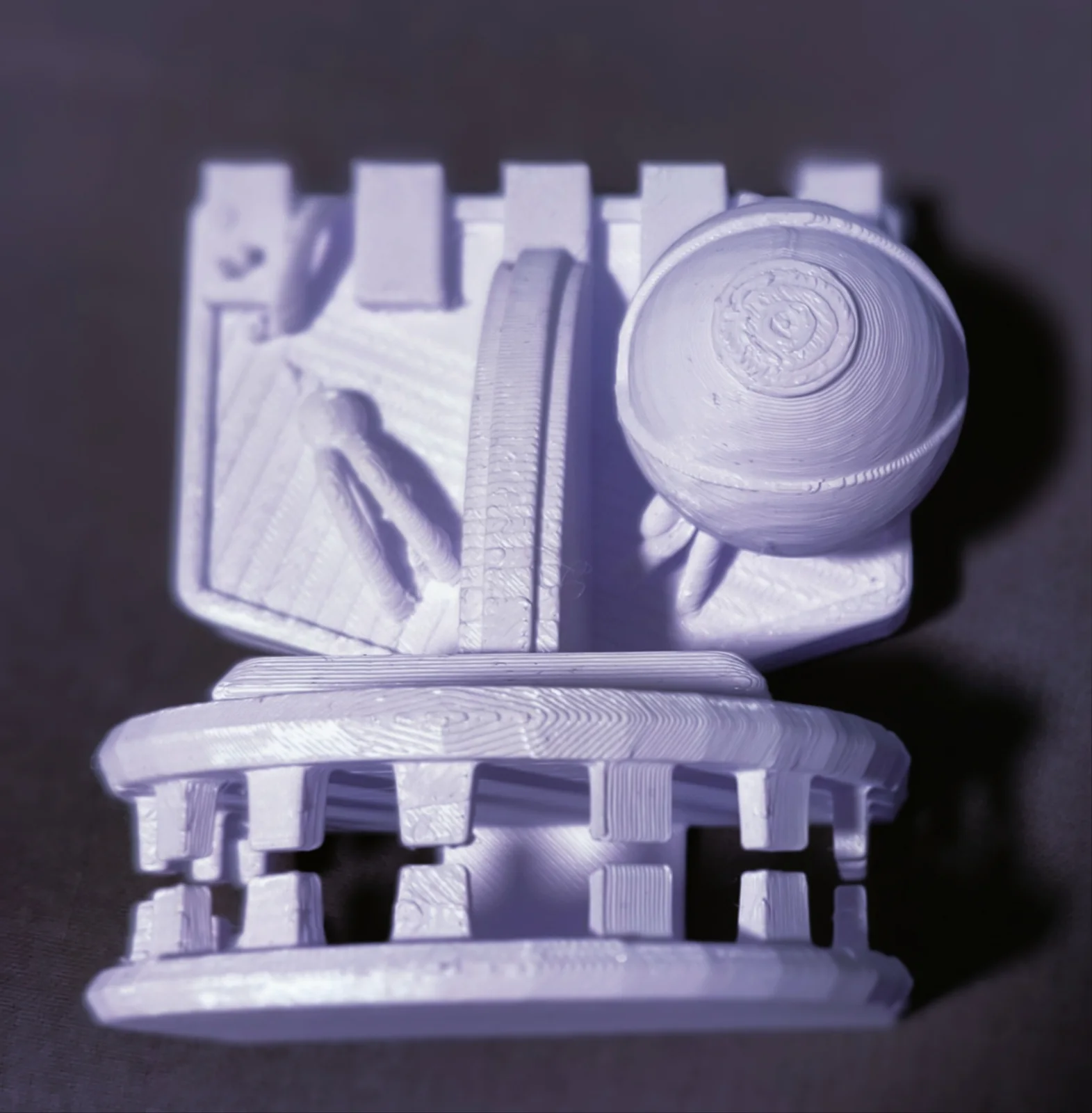 Diorama miniature imprimé en 3D